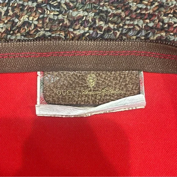 Vtg GUCCI Accessory Collection Vintage Tote and Pouch - Picture 4 of 9
